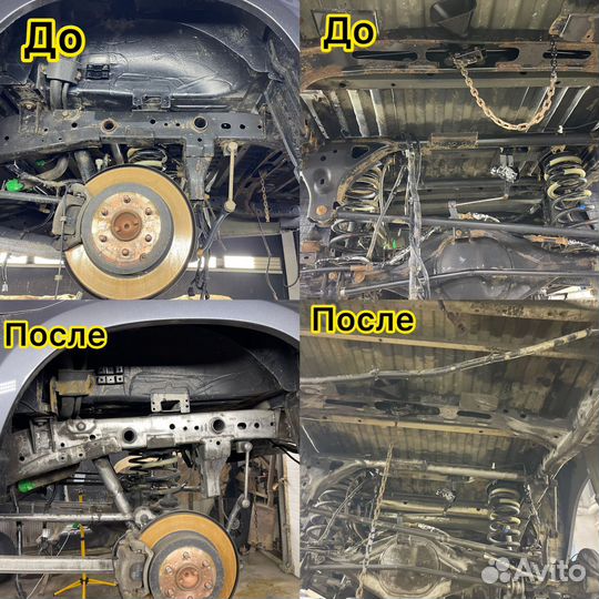 Антикоррозийная обработка / Антикор днища