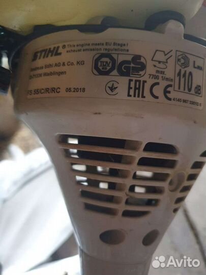 Триммер бензиновый stihl fs 55