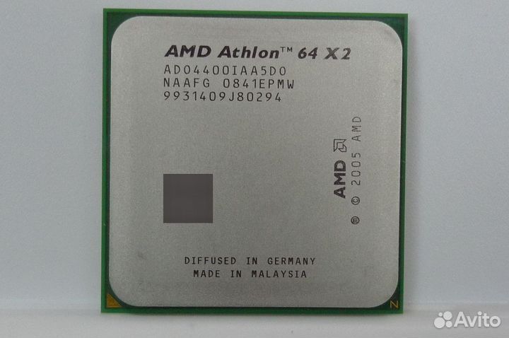 AM2 AMD Athlon 64 X2 4400+ (2x2300MHz, L2 1024Kb)