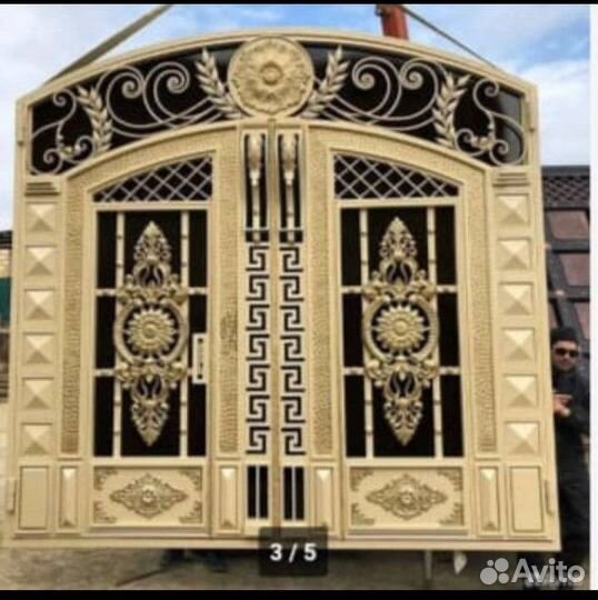 Кованые ворота