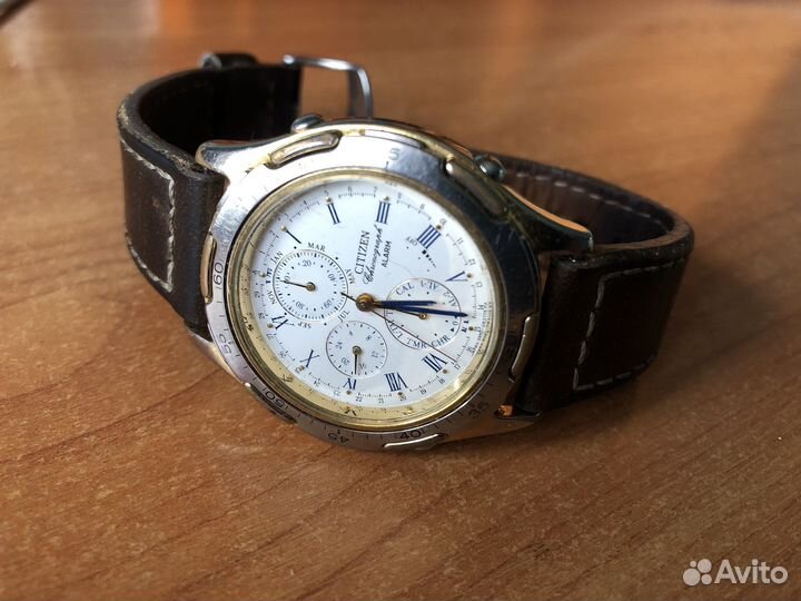 Часы Citizen chronograph alarm 6850 Titanium
