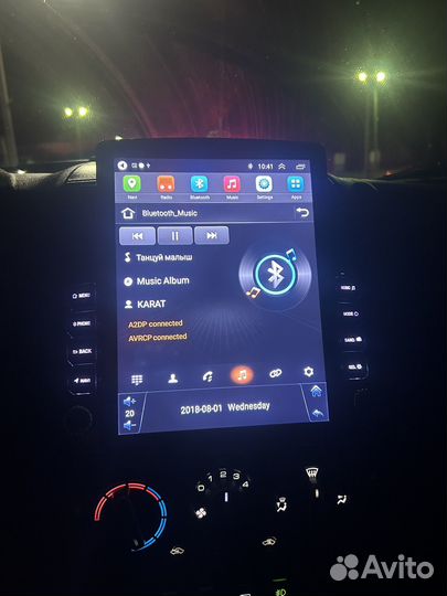Магнитола android Tesla LADA