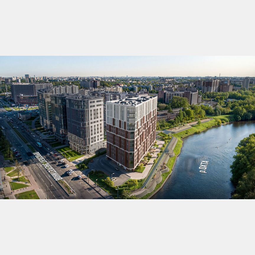 1-к. апартаменты, 37,4 м², 13/15 эт.