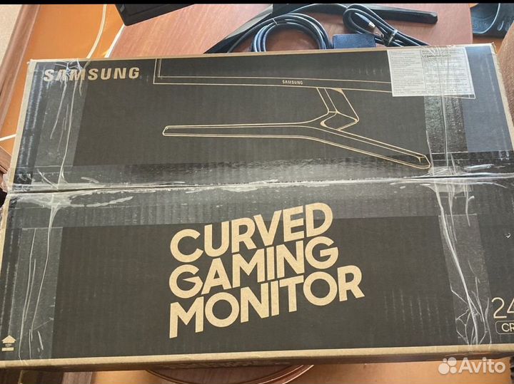 Монитор samsung c24rg50fqi