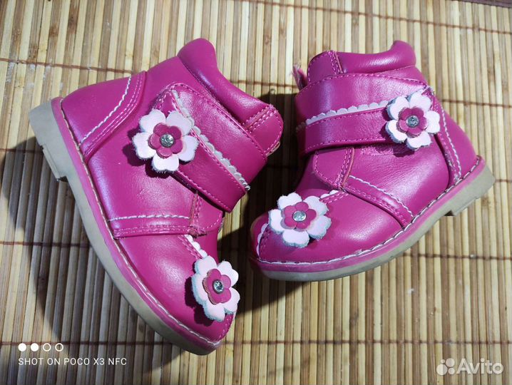 Ботинки для девочки 20 размер