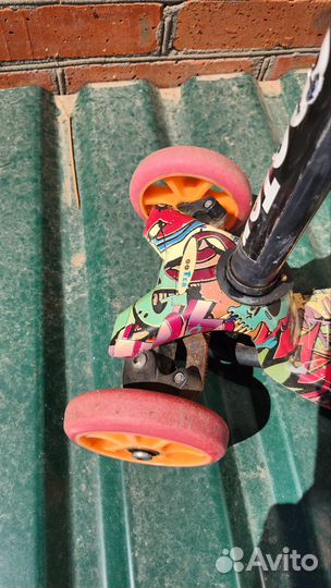 Самокат детский трехколесный бу