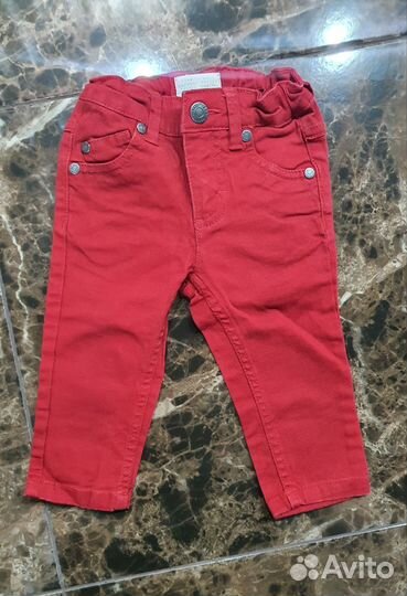 Джинсы для девочки 74-80