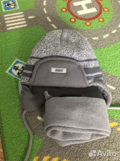 Шарф и шапка новая