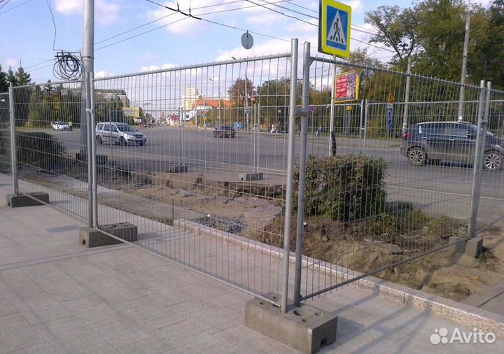 Панели временного ограждения