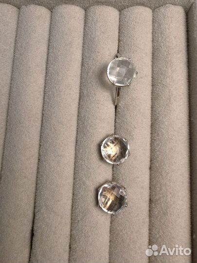 Комплект украшений из серебра