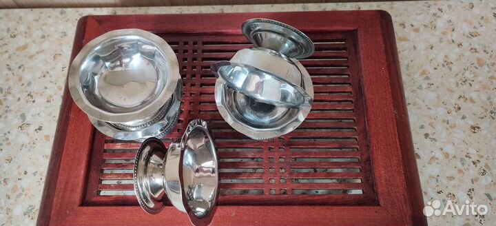 Розетки для варенья нержавейка 5 шт