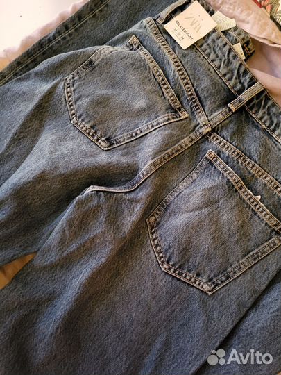 Джинсы zara 34