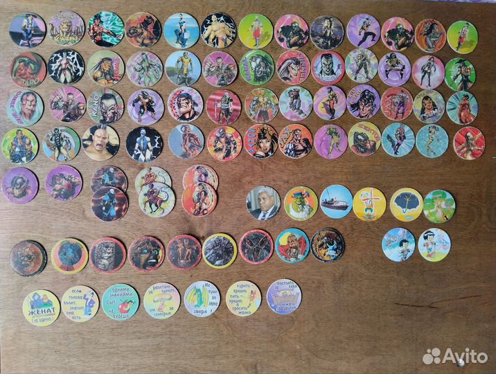 Фишки Мортал комбат 57штук