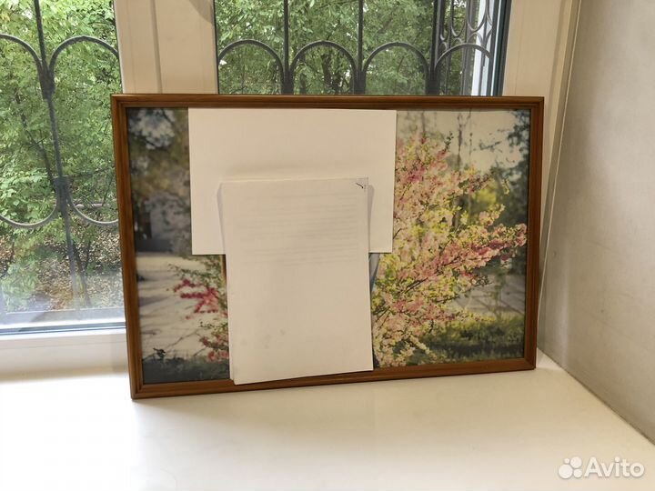 Большие деревянные рамки для картин и фото