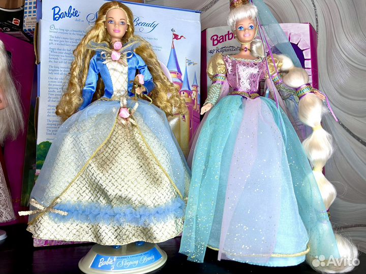 Куклы принцессы Барби Рапунцель Спящая красавица
