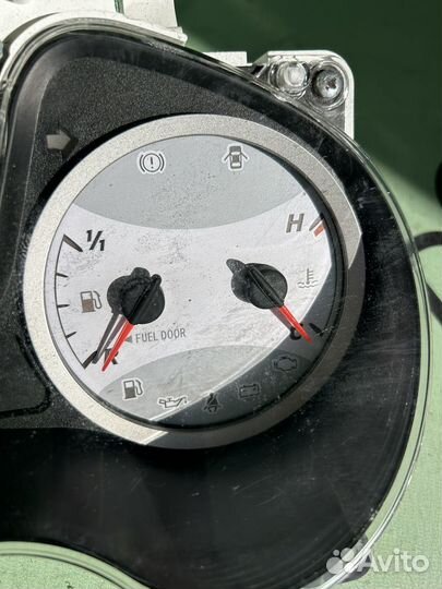 Панель приборов в милях rav 4 xa20