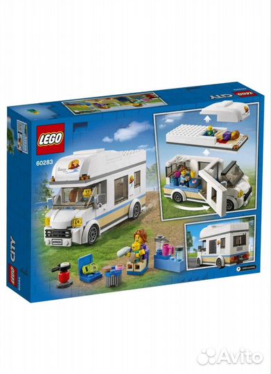 Новый Lego City 60283 Отпуск в доме на колесах