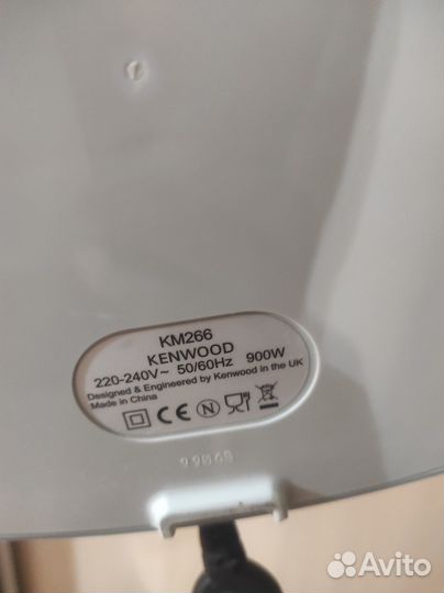 Кухонный комбайн kenwood km266 планетарный миксер