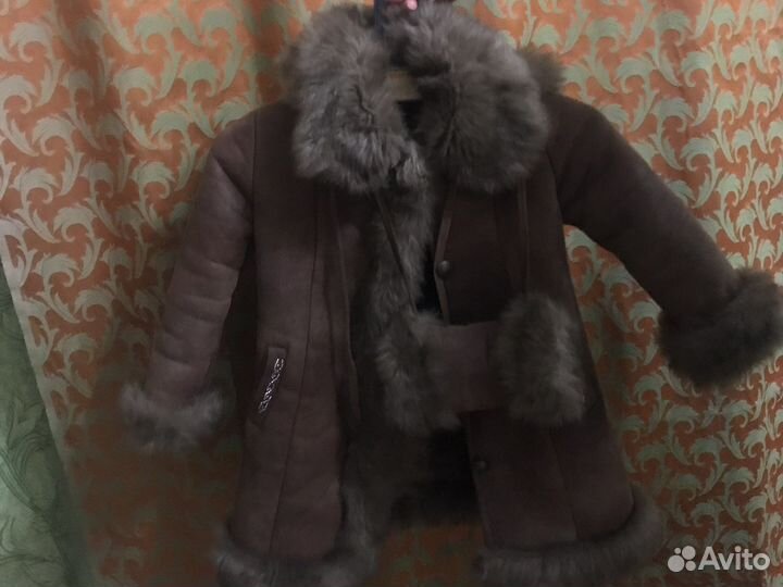 Дубленка для девочки