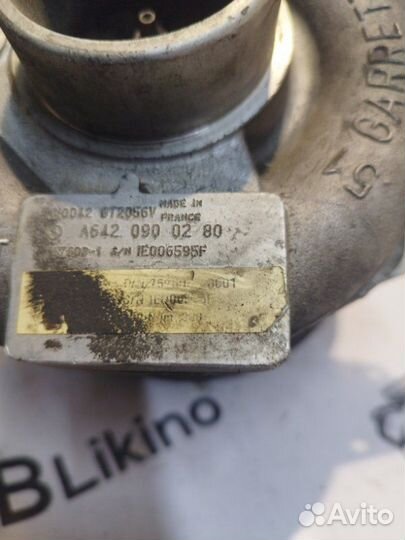 Турбина om642 Mercedes Gl X164