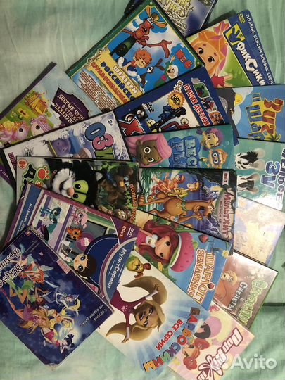 Dvd диски мультфильмы