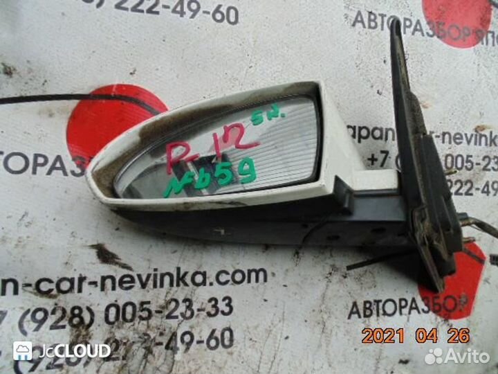 Зеркало на nissan primera P12