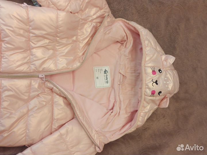 Куртка и ветровка для девочки 92