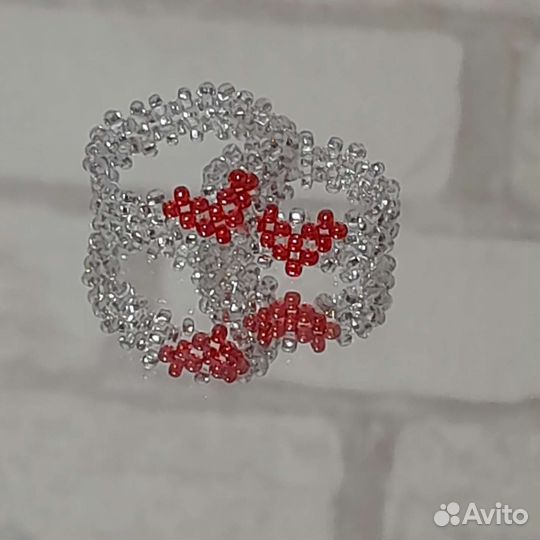Кольцо из бисера