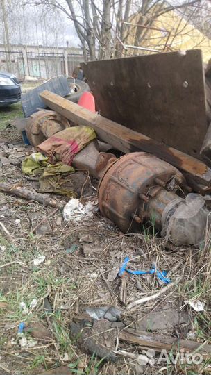 Задний мост камаз со ступицами, можно по раздельн