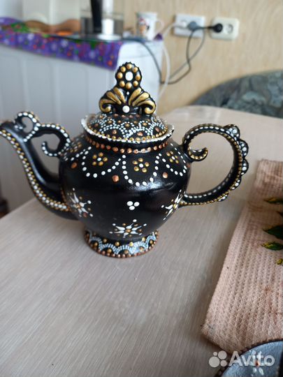 Самовар СССР расписной