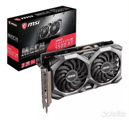 Видеокарта rx 5500 xt 8gb