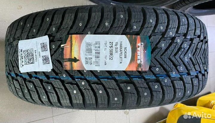 Nokian Tyres Hakkapeliitta 10p SUV 275/50 R22 115T