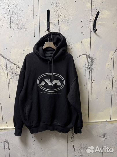 Худи Mason Prince Black Logo Over Оригинал