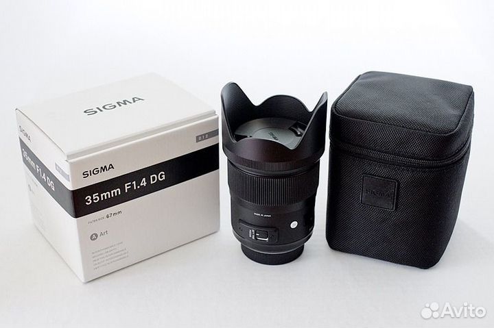 Объектив Sigma AF 35mm f/1.4 DG HSM Art