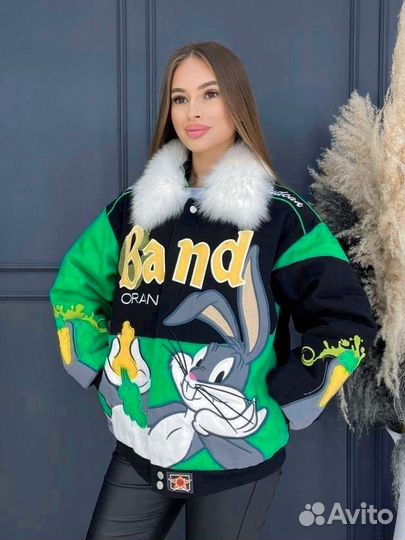 Куртка джинсовая с натуральным мехом