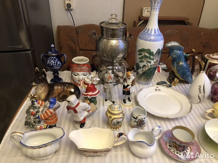 Антиквариат.посуда старинная Корнилов,Кузнецов