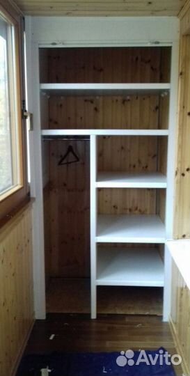 Шкаф на балкон с замерами
