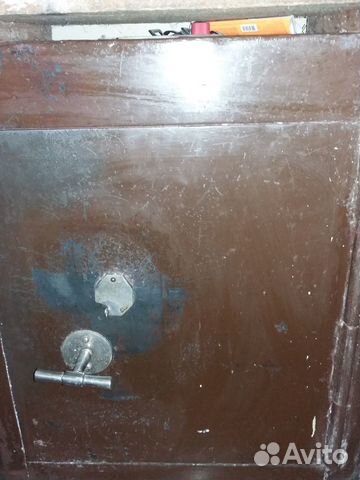 Сейф СССР несгораемый тяжелый б/у