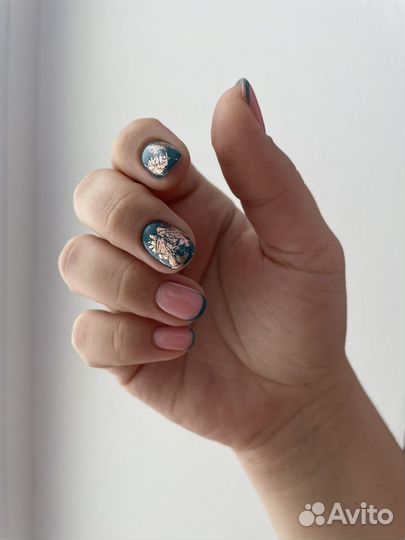 Маникюр, педикюр с покрытием