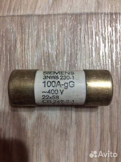 Цилиндрический предохранитель Siemens 3nw6 230-1