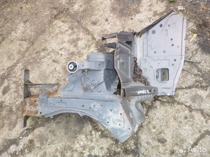 Лонжерон передний правый nissan murano (Z50) 2004