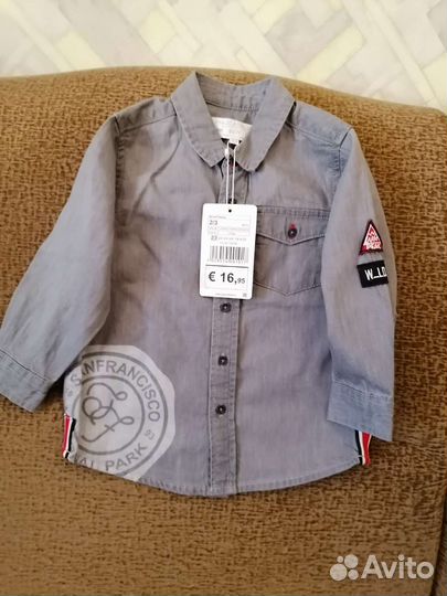 Рубашка Италия на 2-3 года
