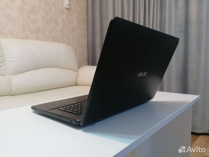 Ноутбук asus для работы и учебы 17 дюймов 4 ядра