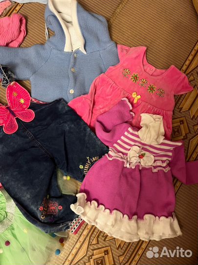 Детская одежда для девочек пакетом
