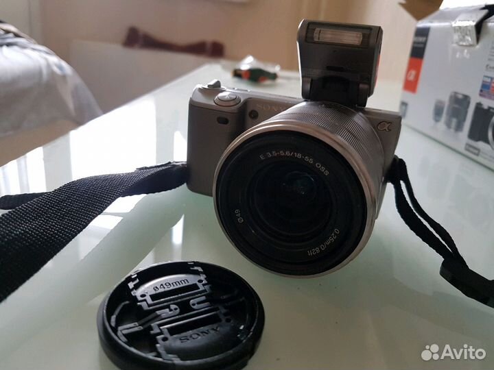 Фотоаппарат полупроф sony nex 5