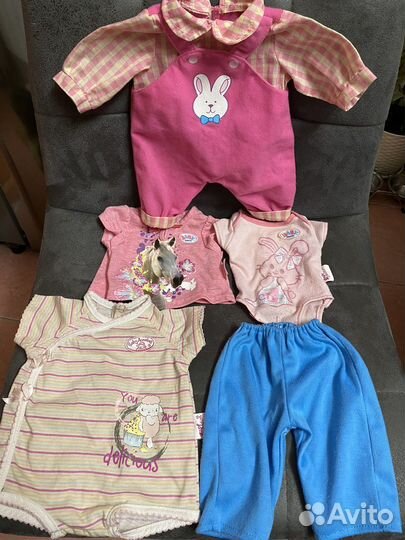 Одежда для куклы baby born