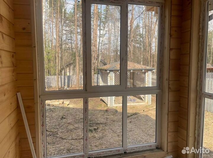 Остекление окон и балконов пвх