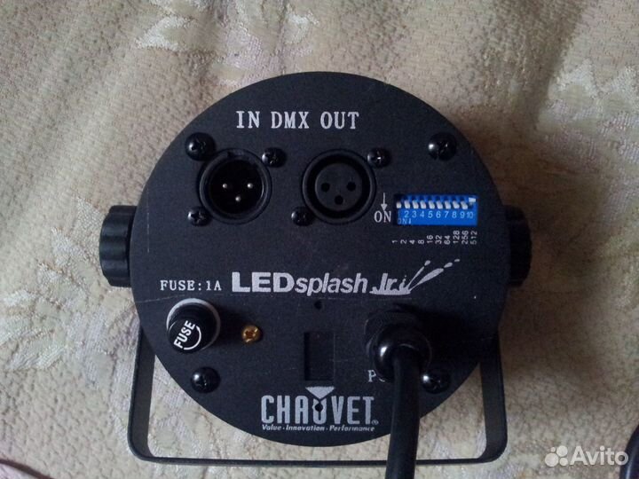 Прожектор светомузыка, сценический, светодиодный