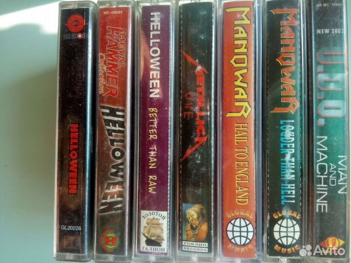 Аудиокассеты metal