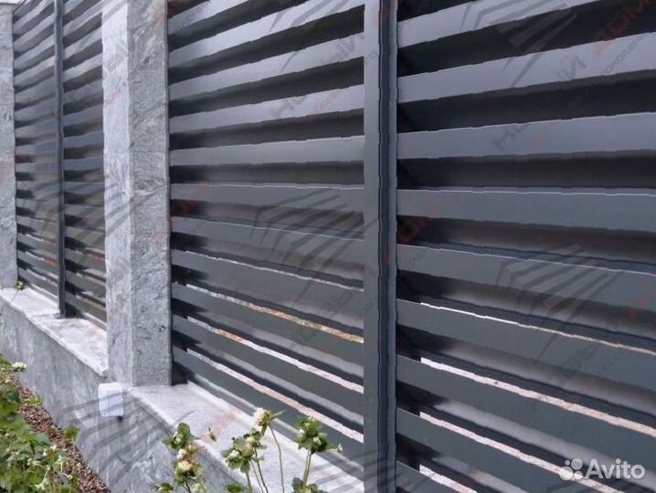 Забор Ранчо горизонтальный